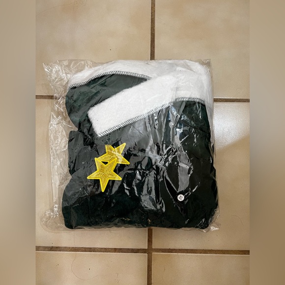 Christmas Tree Mini dress with cape and ornaments - NEW! - Picture 8 of 9